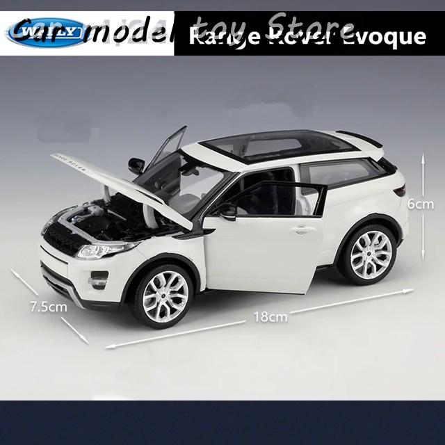 並行輸入品】ランドローバー 1:24レンジローバーイヴォークSUV合金カー