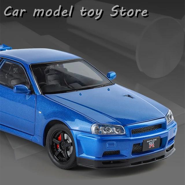 並行輸入品】日産 1:24スカイラインアレスGTR GT-R R34合金スポーツ