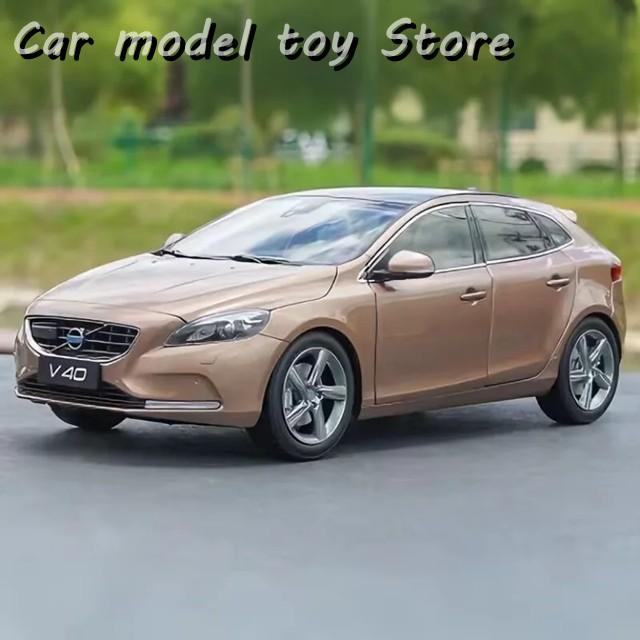 並行輸入品】ボルボ 1:18V40 SUV合金ステーションワゴンカーモデルダイ