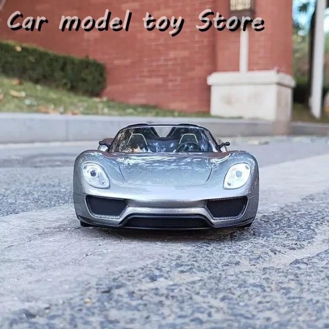 並行輸入品】 1:18 918スパイダーロードスター合金スポーツカーモデル