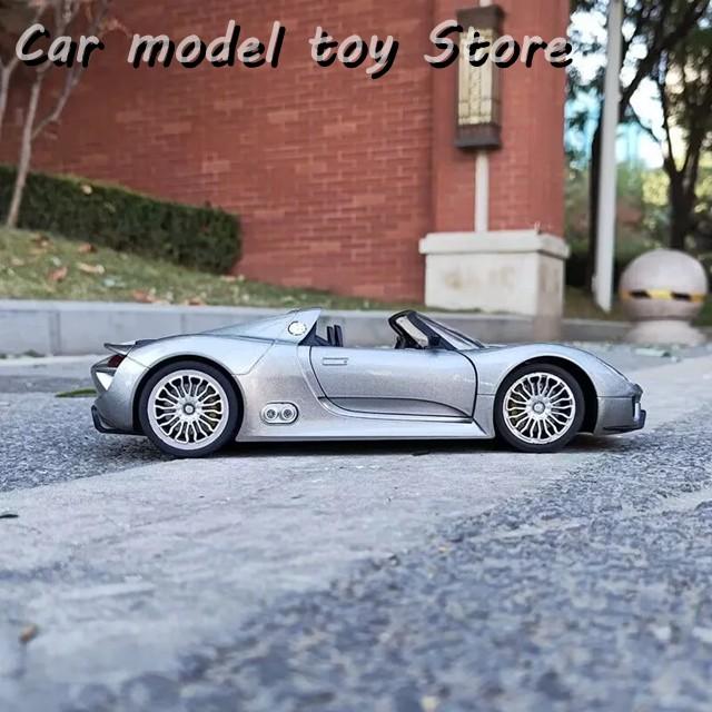 並行輸入品】 1:18 918スパイダーロードスター合金スポーツカーモデル