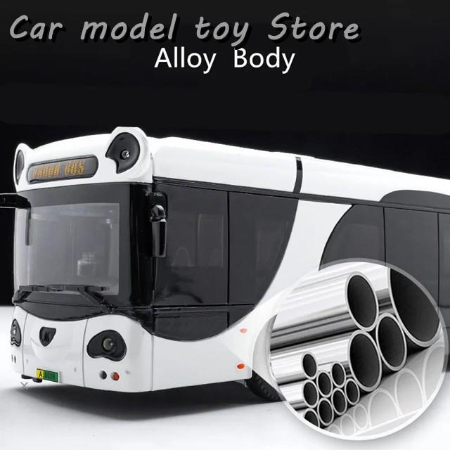 並行輸入品】 大型電動観光交通パンダバス合金乗用車モデルダイ