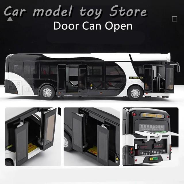 並行輸入品】 大型電動観光交通パンダバス合金乗用車モデルダイ