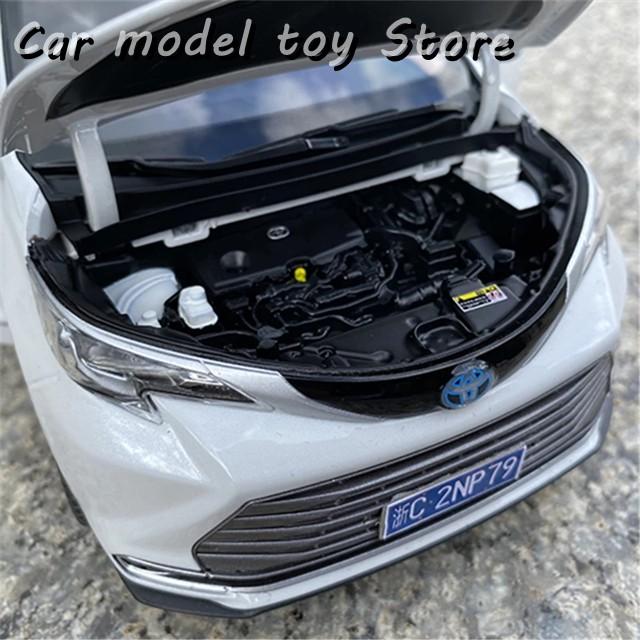 並行輸入品】 1:18シエナMPV合金カーモデルダイキャスト金属商用車カー
