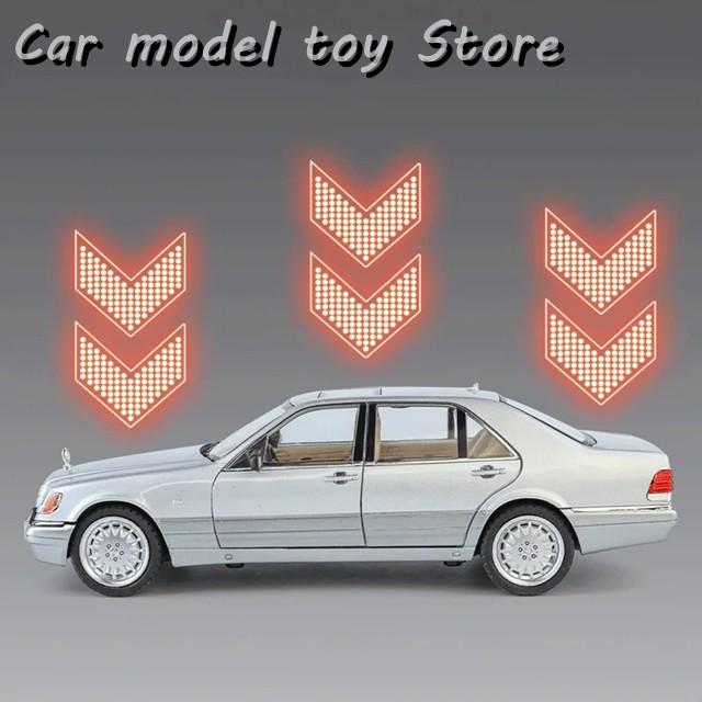 並行輸入品】 1:24 W140 S320 SELストリートエディション合金