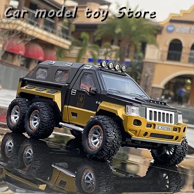 並行輸入品】 1:24ミリタリー装甲車合金カーモデルダイキャスト金属