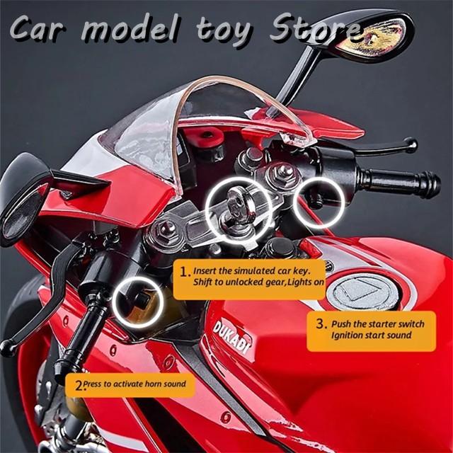 並行輸入品】 キースタート1:9 1199パニガーレ合金レーシングバイク