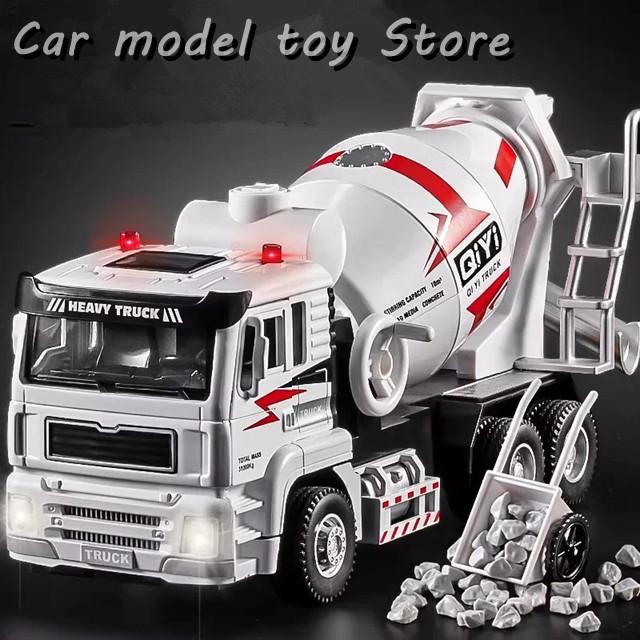 大*ロ様 F-Toysミニ模型40点セット 並行輸入品】 1/40 合金電気ミキサー車模型ダイキャスト金属重い