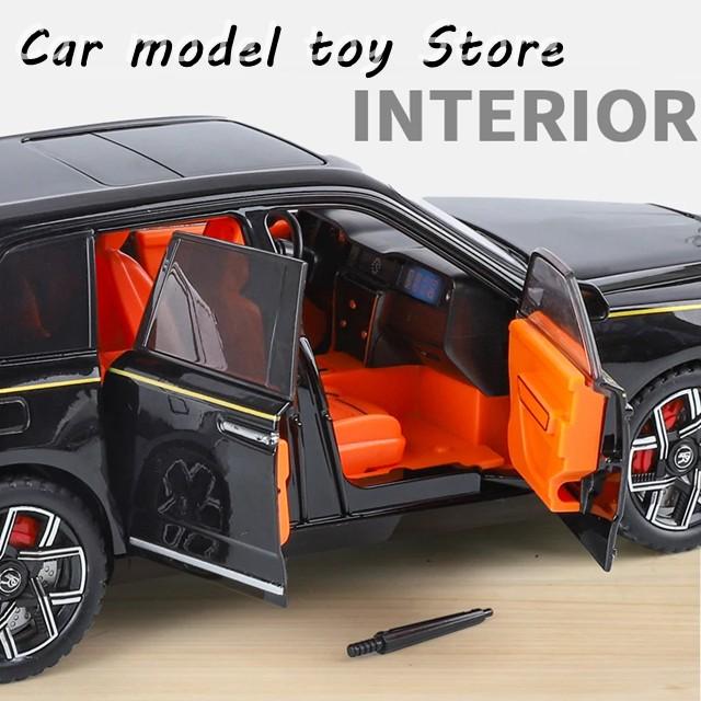 並行輸入品】ロールスロイス 1:24カリナンSUV合金ダイキャストモデル
