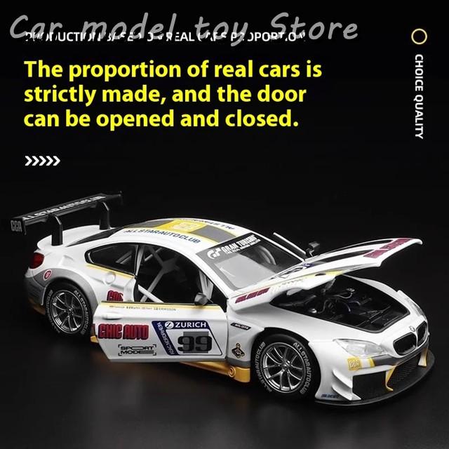 並行輸入品】BMW 1:24 M6 GT3 スーパー スポーツ レース合金金属車