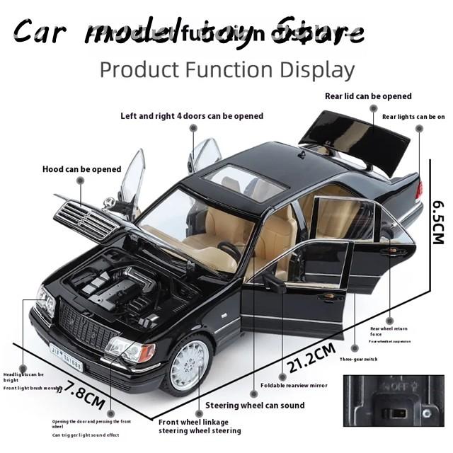 並行輸入品】 1:24 MERCEDES BENZ W140 320SEL CLASSIC LIMOUSINE