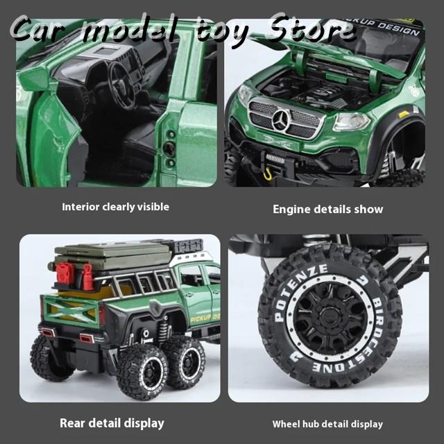 並行輸入品】ベンツ 1:28Xクラスエクシー6X6キャンピングカーオフ