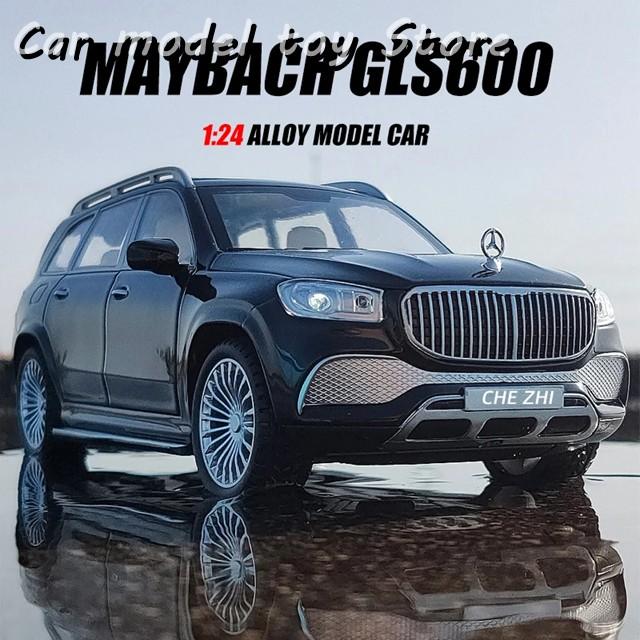 並行輸入品】ベンツ 1:24マイバッハGLS600シミュレーション合金モデル