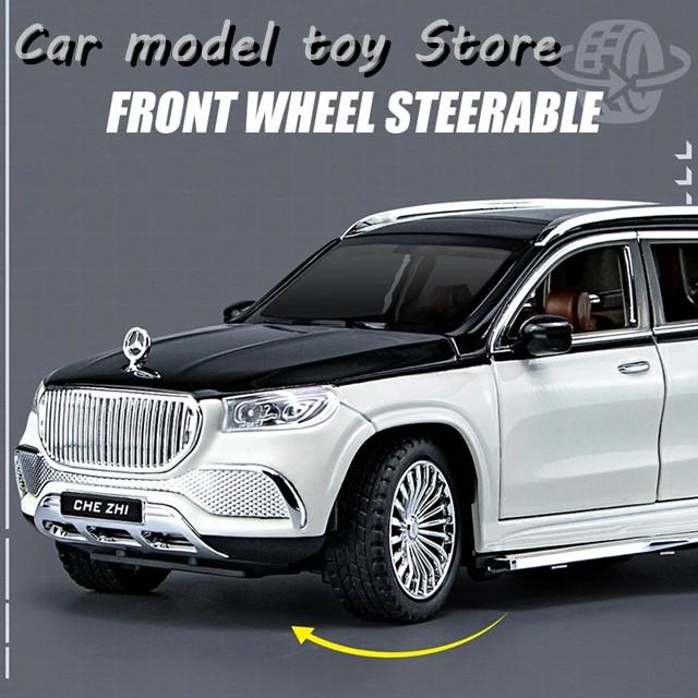 並行輸入品】ベンツ 1:24マイバッハGLS600シミュレーション合金モデル