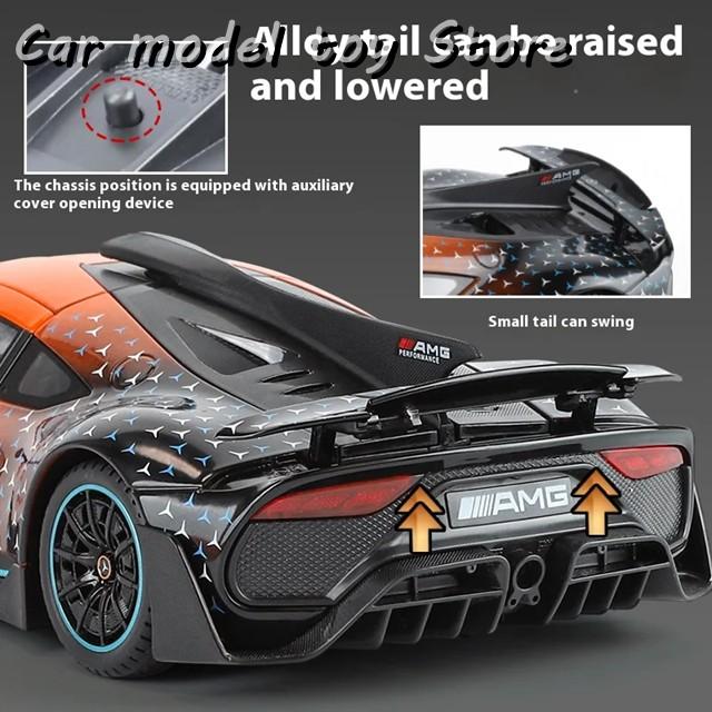 並行輸入品】ベンツ 1:18AMG ONEスーパーカー合金ダイキャストモデル