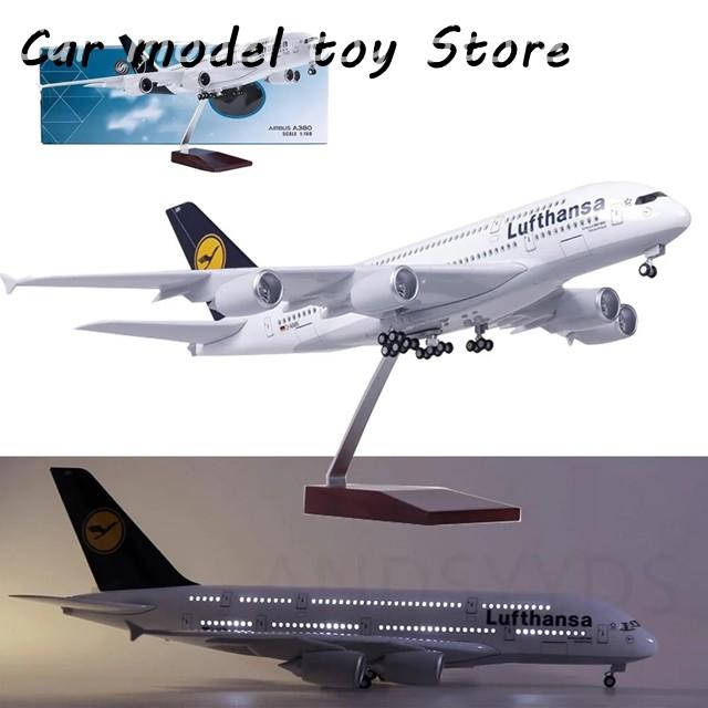 エアバス A380 シンガポール航空　1/160 航空機模型 LEDライト付き Amazon.co.jp: 1/160 スケール 50.5CM 飛行機 エアバス A380