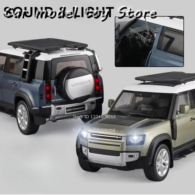 並行輸入品】ランドローバー ビッグ1:18ディフェンダーレンジローバー
