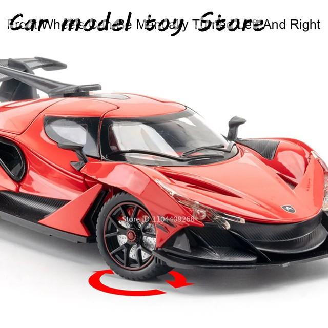 並行輸入品】1:24スケールアポロIE EVOスーパーカーモデル サウンド