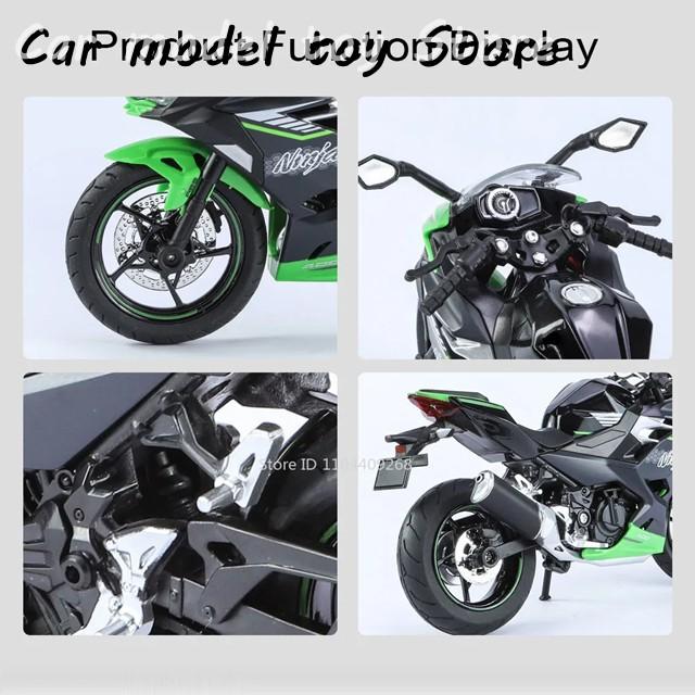 並行輸入品】カワサキ 400 ZX-10Rバイクモデル 車ライトプルバック衝撃