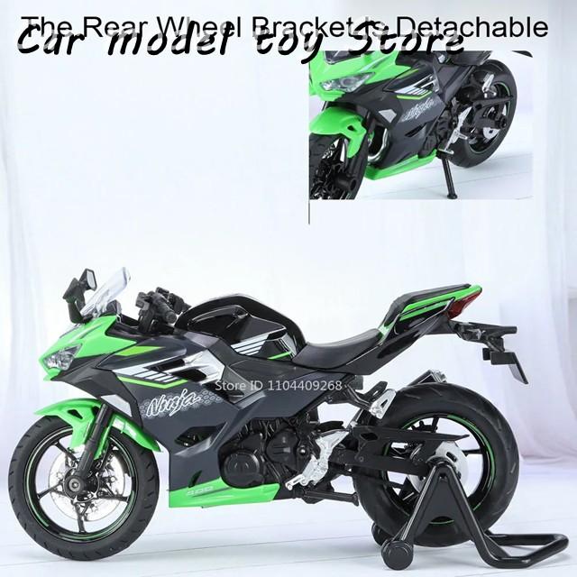 並行輸入品】カワサキ 400 ZX-10Rバイクモデル 車ライトプルバック衝撃