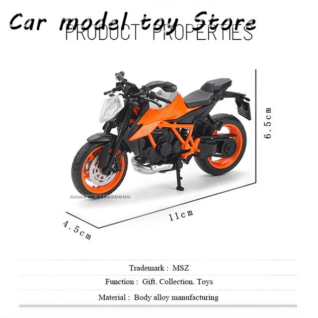 並行輸入品】KTM MSZ CCA 1:18 1290スーパーデューククラシック