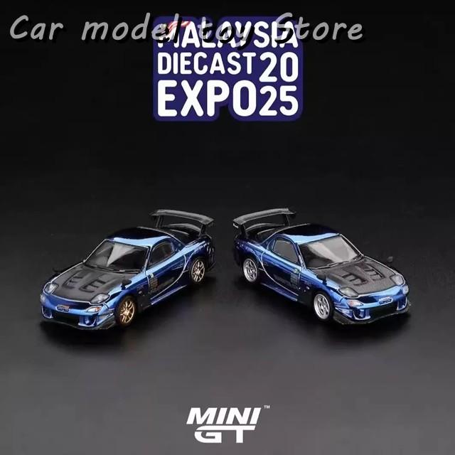 MINI GT RX-7 RE 雨宮 ディナーショー マレーシア限定60個 Mini GT MDX 2025 Mazda RX-7 Re-Amemiya Malaysia Diecast Expo 2025