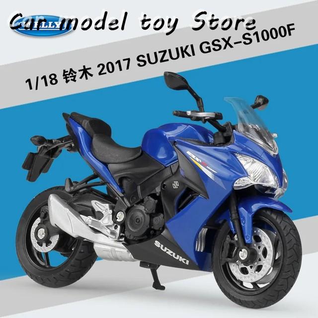 並行輸入品】WELLY 1:18 SUZUKI 2017 GSX-S1000F ダイキャストビークル