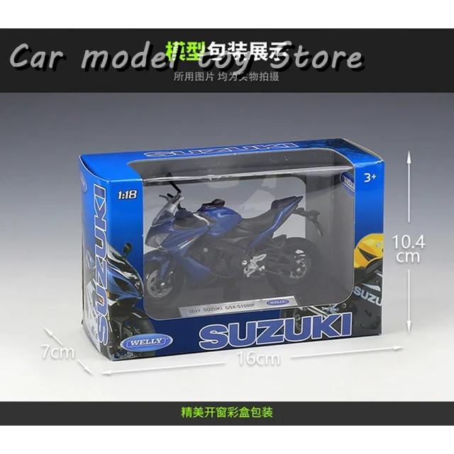 並行輸入品】WELLY 1:18 SUZUKI 2017 GSX-S1000F ダイキャストビークル