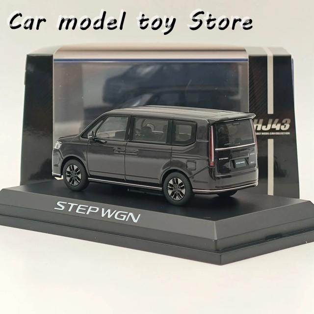 【並行輸入品】ホビージャパン HJ432004P 1/43 STEP WGN E:HEV SPADA トワイライトミストブラック P 限定コレクション オートトイズ ダイキャストモデルカーの画像