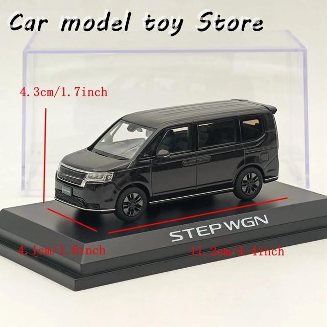 【並行輸入品】ホビージャパン HJ432004P 1/43 STEP WGN E:HEV SPADA トワイライトミストブラック P 限定コレクション オートトイズ ダイキャストモデルカーの画像