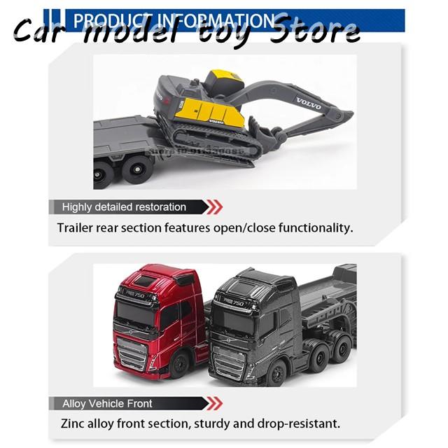 並行輸入品】ボルボ マイスト 1:64 SCANIA 770 S フォークリフト 輸送