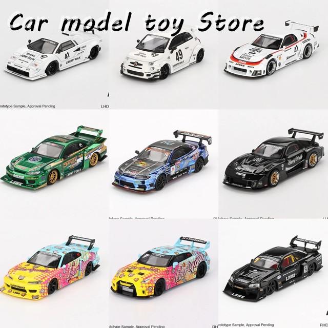 並行輸入品】MINI GT 1:64 LBWK LB-WORKS アバルト 595 35GT-RR KUMA