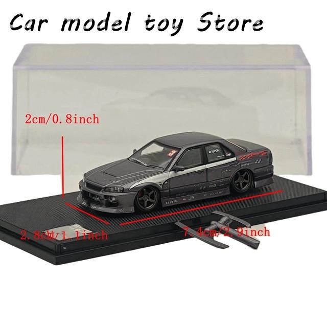 並行輸入品】1:64 MORTAL FOR BLITZ D1 SKYLINE ER34 URAS K5-660R MJ