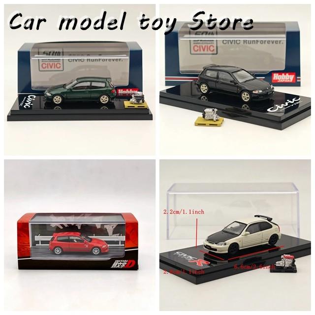 1/64 シビック EG6 並行輸入品】1:64 シビックタイプR EK9 / EG6 サー エス 頭文字D ダイ