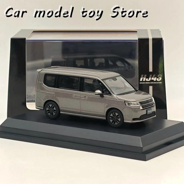 【並行輸入品】ホビージャパン 1/43 STEP WGN E:HEV SPADA スーパープラチナグレー M HJ432004GM ダイキャストモデルカー 限定コレクション オートトイの画像