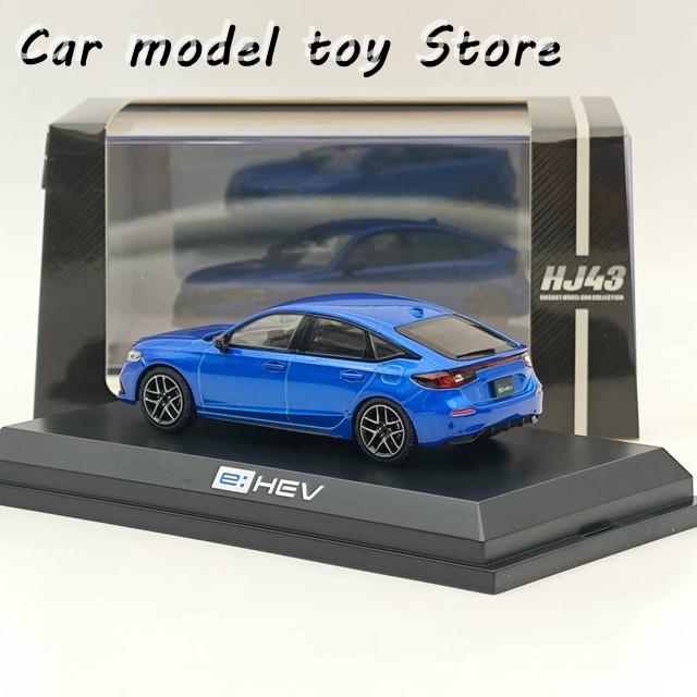 【並行輸入品】ホビージャパン 1/43スケール FL4 E:HEV クリスタルブルーメタリック HJ433003BL ダイキャストモデルカー 限定コレクション オートトイズの画像