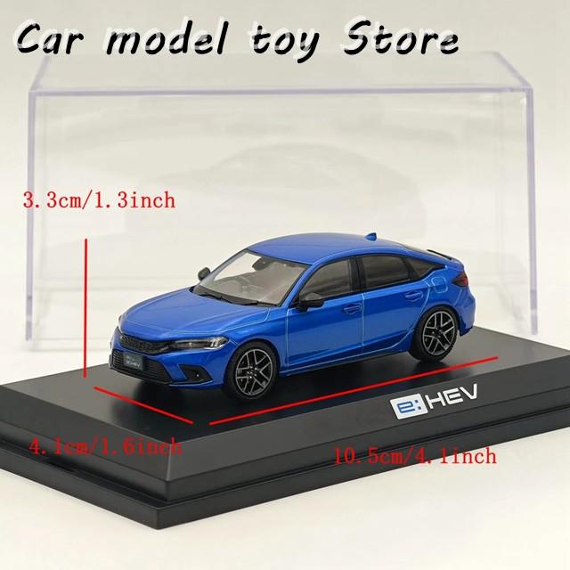 【並行輸入品】ホビージャパン 1/43スケール FL4 E:HEV クリスタルブルーメタリック HJ433003BL ダイキャストモデルカー 限定コレクション オートトイズの画像