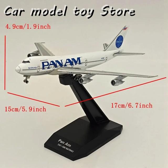 【並行輸入品】RM 1/400スケール PAN AM 747-100 N4704U ラック機 ダイキャストモデル コレクション 航空機の画像