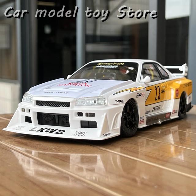 並行輸入品】日産 JDM 1:18 GTR スカイライン S15 カスタムスポーツ
