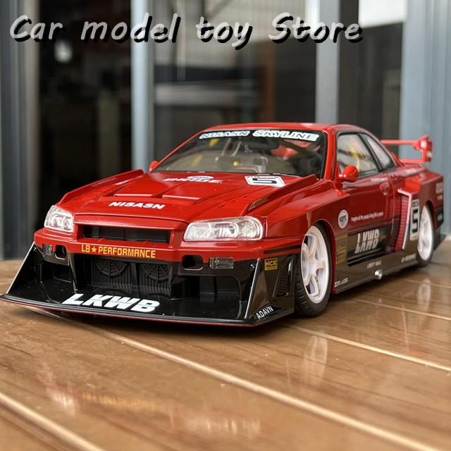 並行輸入品】日産 JDM 1:18 GTR スカイライン S15 カスタムスポーツ
