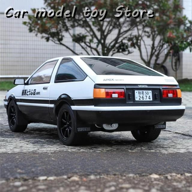トレノ AE86 1/18 合金モデル Amazon.co.jp: スプリンタートレノ おもちゃ ミニカー 車 AE86トレノ
