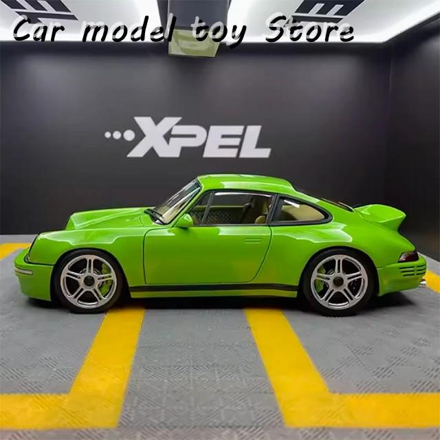 並行輸入品】AR 1:18 RUF SCR 2018 バーチグリーン合金フルオープン