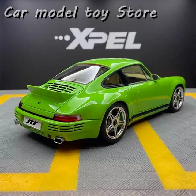 並行輸入品】AR 1:18 RUF SCR 2018 バーチグリーン合金フルオープン
