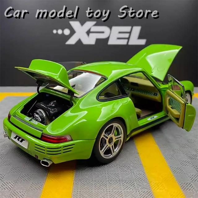 並行輸入品】AR 1:18 RUF SCR 2018 バーチグリーン合金フルオープン