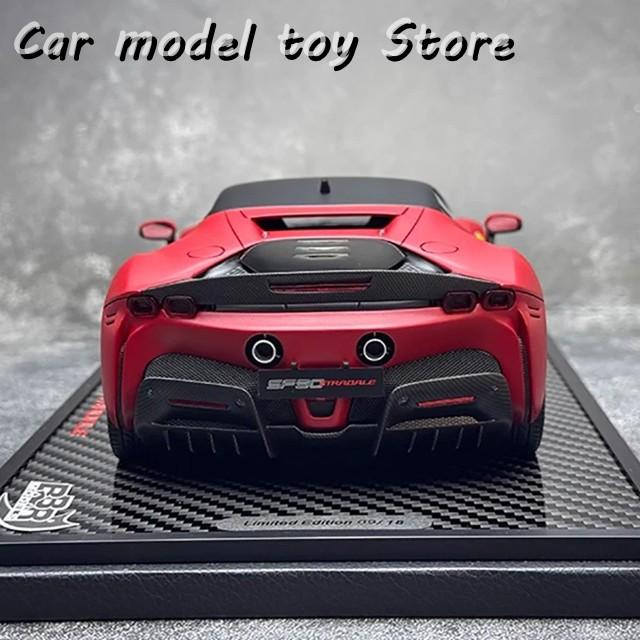 【並行輸入品】BBR 1:18 FOR SF90 ストラダーレ エンハンスドエディション 限定版 シミュレーションカーモデル コレクション オーナメント_4