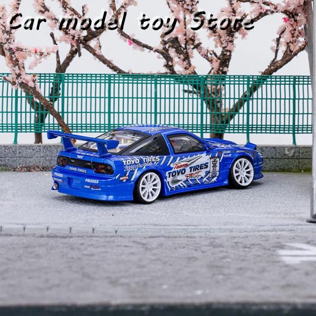 確認用2 並行輸入品】1:64スケール スピリット 180SX 合金カーモデル 大人の