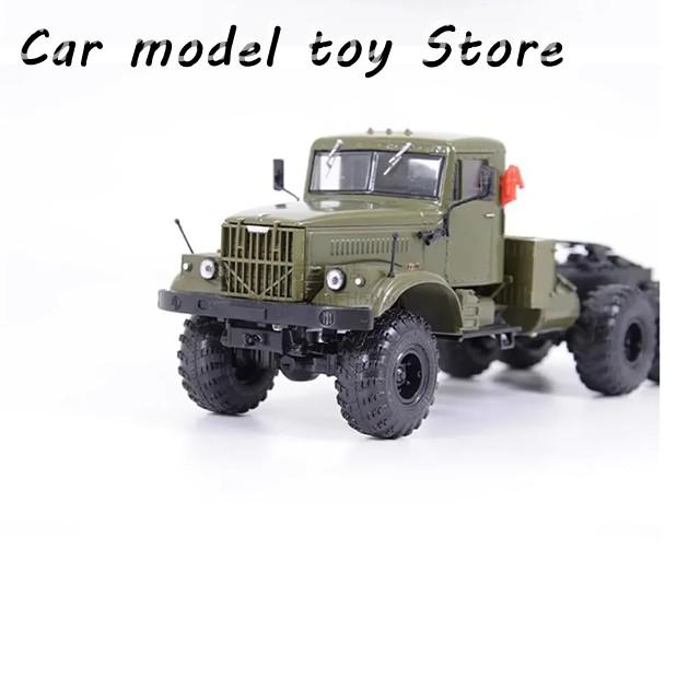 【並行輸入品】1/43スケール 大型 KRAZ-255V ソビエト ロケットランチャー 輸送車 完成品 カーモデル 置物の画像