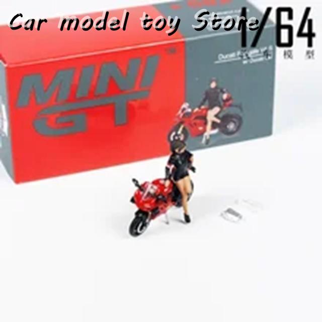 【並行輸入品】MINI GT 1:64 PANIGALE 合金バイクモデル グッズ 静的完成品 置物 大人 ホビー 玩具の画像