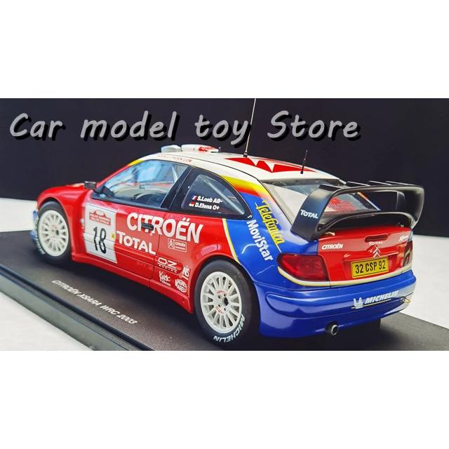 並行輸入品】AUTOART 1/18スケール シトロエン C4 セナ WRC 18#合金