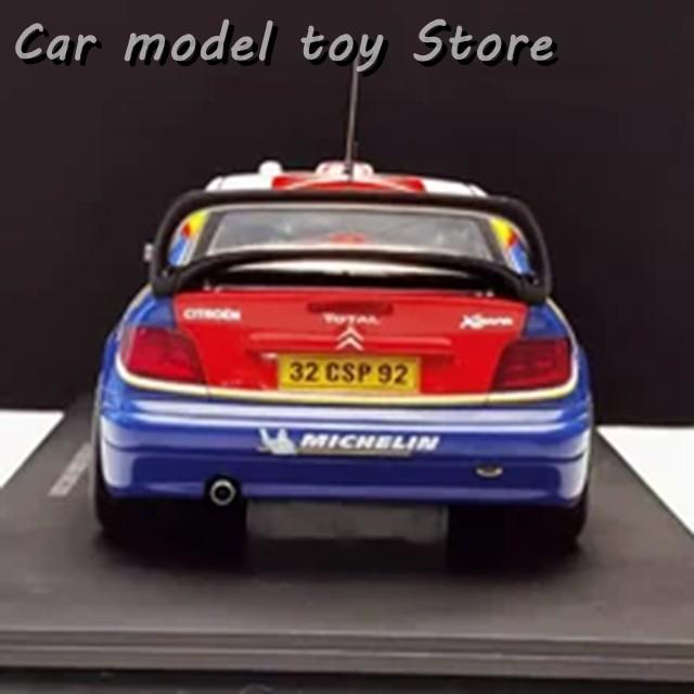 並行輸入品】AUTOART 1/18スケール シトロエン C4 セナ WRC 18#合金